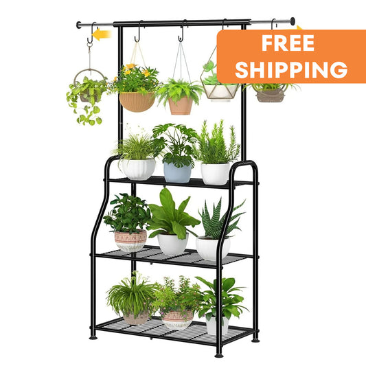 3 Tier Plant Stand Metal