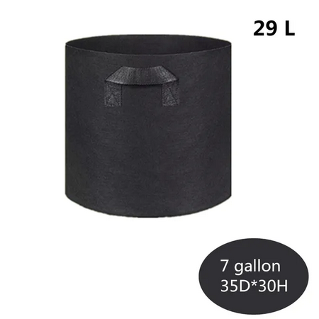 ECO-FRIENDLY GROW BAG BLACK/GREY