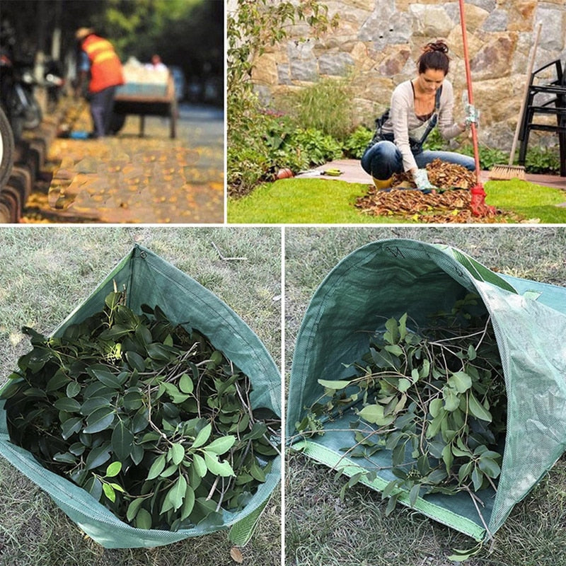 53 GALLON LARGE YARD DUSTPAN WITH HANDLE TRAY-TYPE GARDENING BAGS