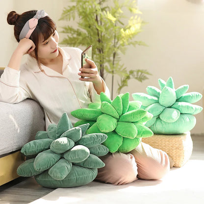 Succulent Plant Cushion