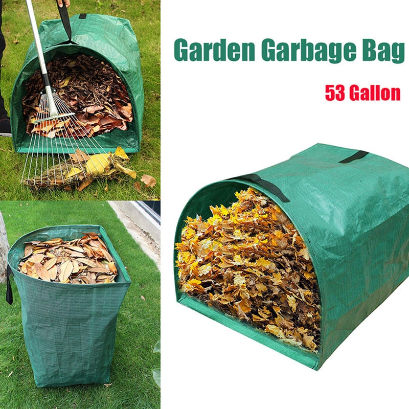 53 GALLON LARGE YARD DUSTPAN WITH HANDLE TRAY-TYPE GARDENING BAGS