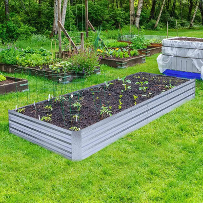 Galvanized Raised Garden Beds Vegetables & Flowers