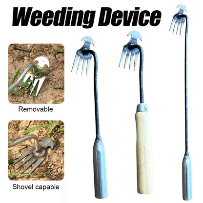 4 Teeth Weeding Rake Farm Tool