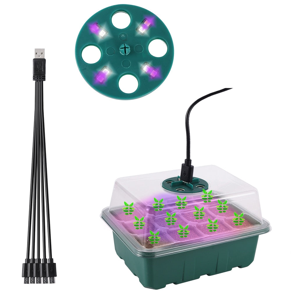 GERMINATION BOX WITH SQUEEZE BOTTLE SHOVEL