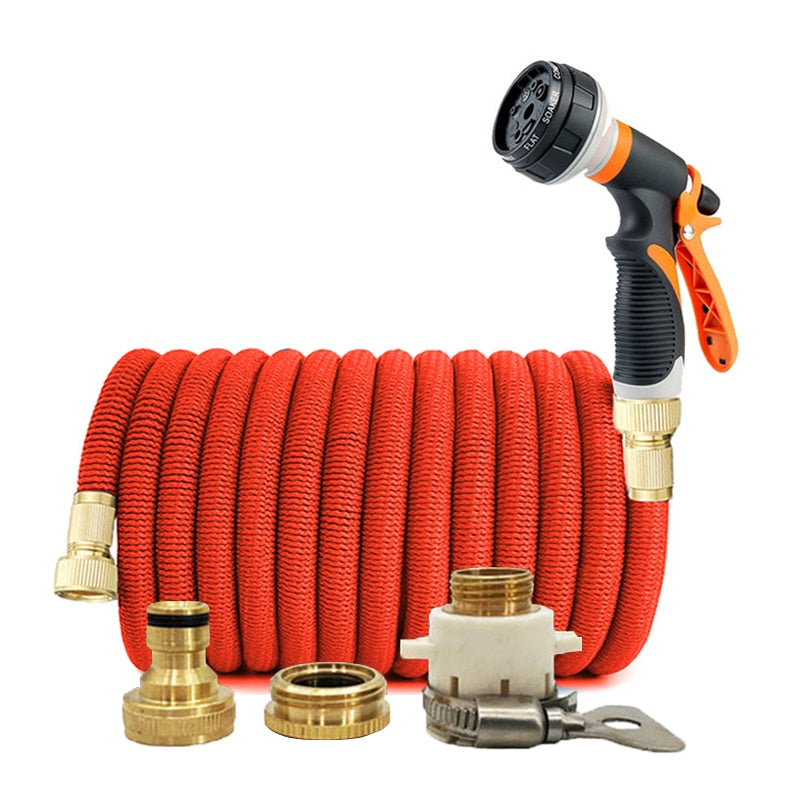 Garden Water Hose Expandable Double Metal