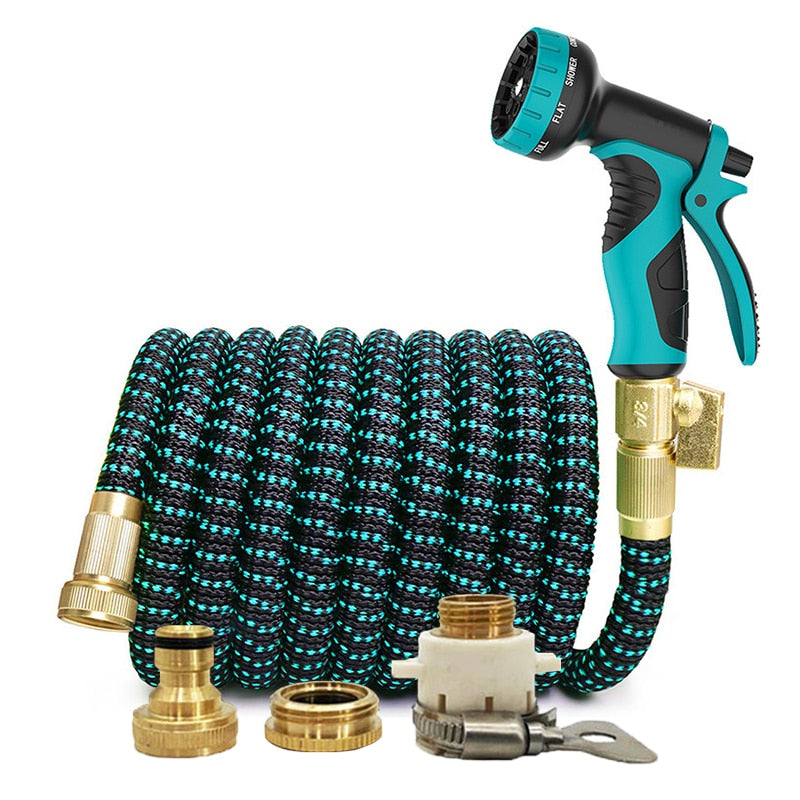 Garden Water Hose Expandable Double Metal