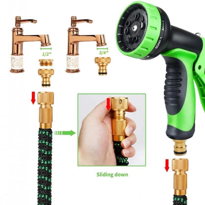 Garden Water Hose Expandable Double Metal